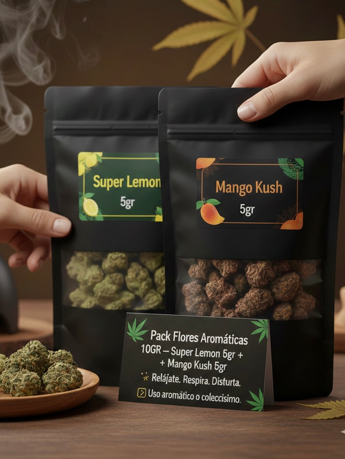 OFERTA Pack Flores | 10 gr (5gr/5gr) + Regalo 🎁
