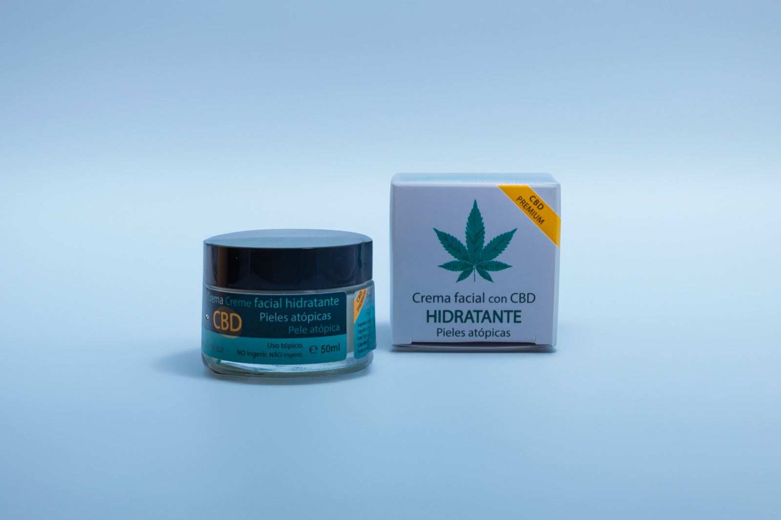 Crema Hidratante Facial Premium CBD