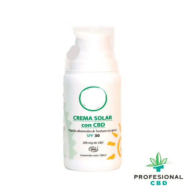 Protector solar SPF 30 con CBD – 100 ml.