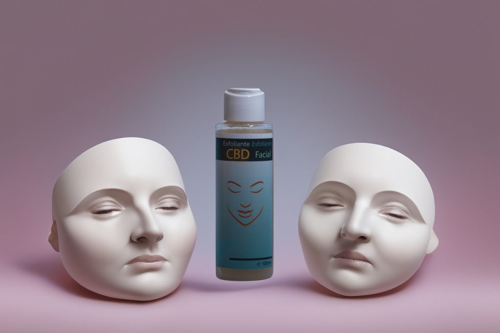 Exfoliante facial Premium CBD