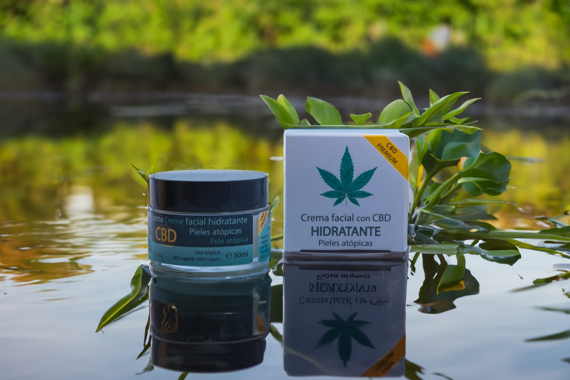 Crema Hidratante Facial Premium CBD