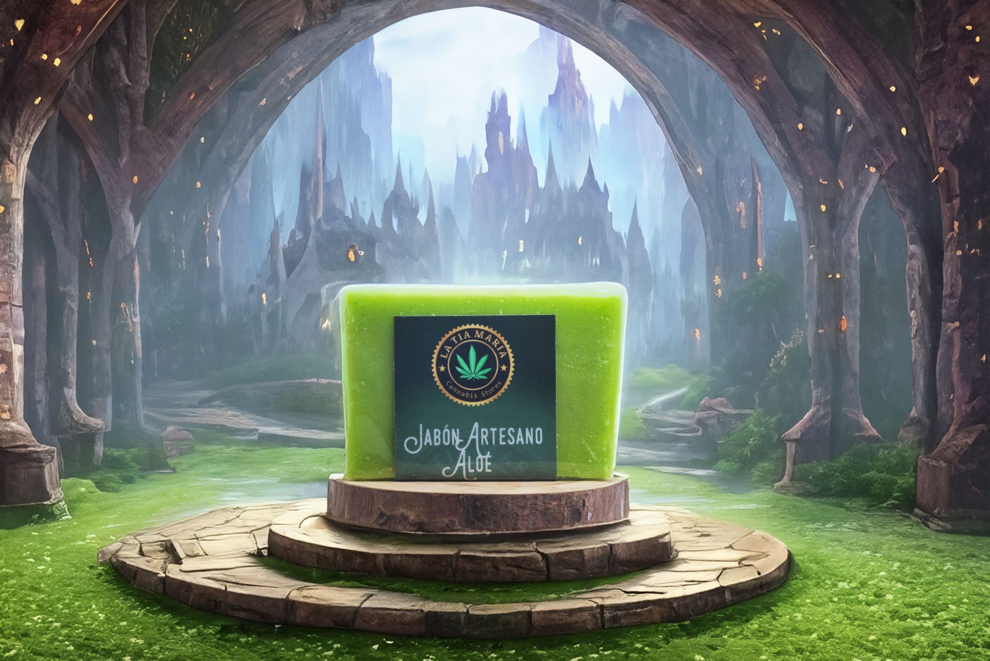 Jabón Aloe Vera+CBD